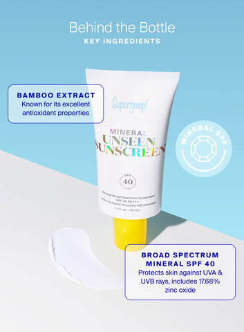 Mineral Unseen Sunscreen SPF 40