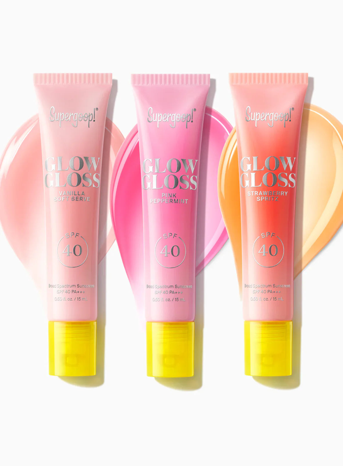 NEW! Glow Gloss SPF 40 Lip Balm Trio