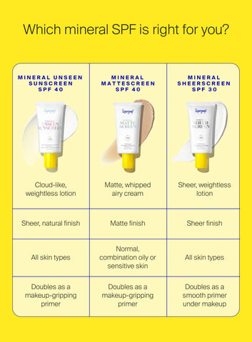 Mineral Unseen Sunscreen SPF 40